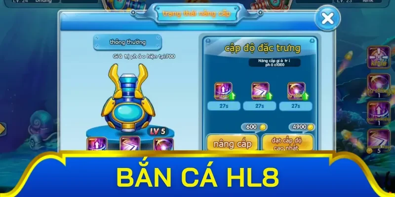 Thông tin chi tiết về Vương Quốc Bắn Cá HL8 