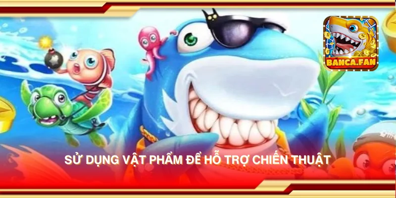 Sử dụng vật phẩm để hỗ trợ chiến thuật