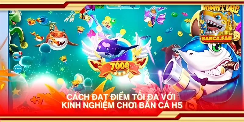 Cách đạt điểm tối đa với kinh nghiệm chơi bắn cá H5