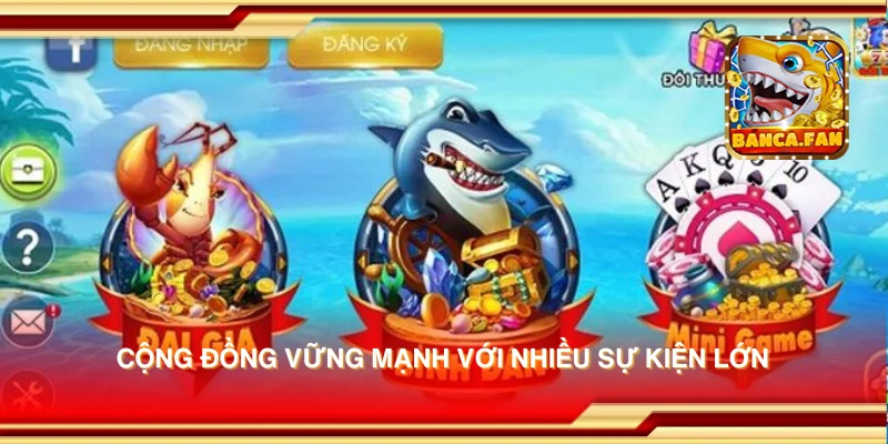 Cộng đồng vững mạnh với nhiều sự kiện lớn